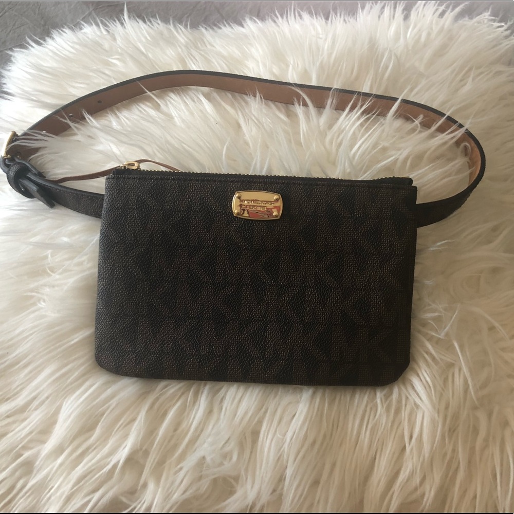 Michael Kors - belt purse - brown